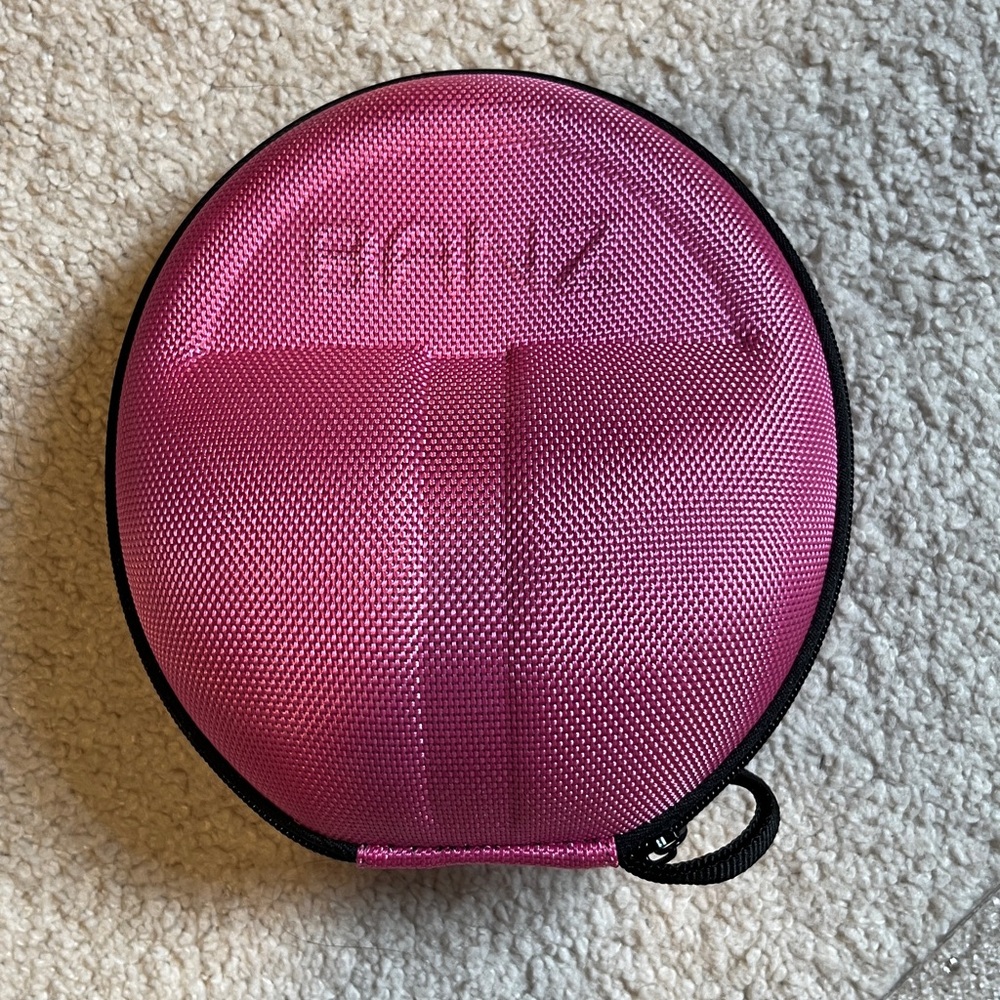 EUC Pink Doodle BANZ Baby Headphones for Noise Protection. EarMuffs w/ Pink case - Picture 4 of 7